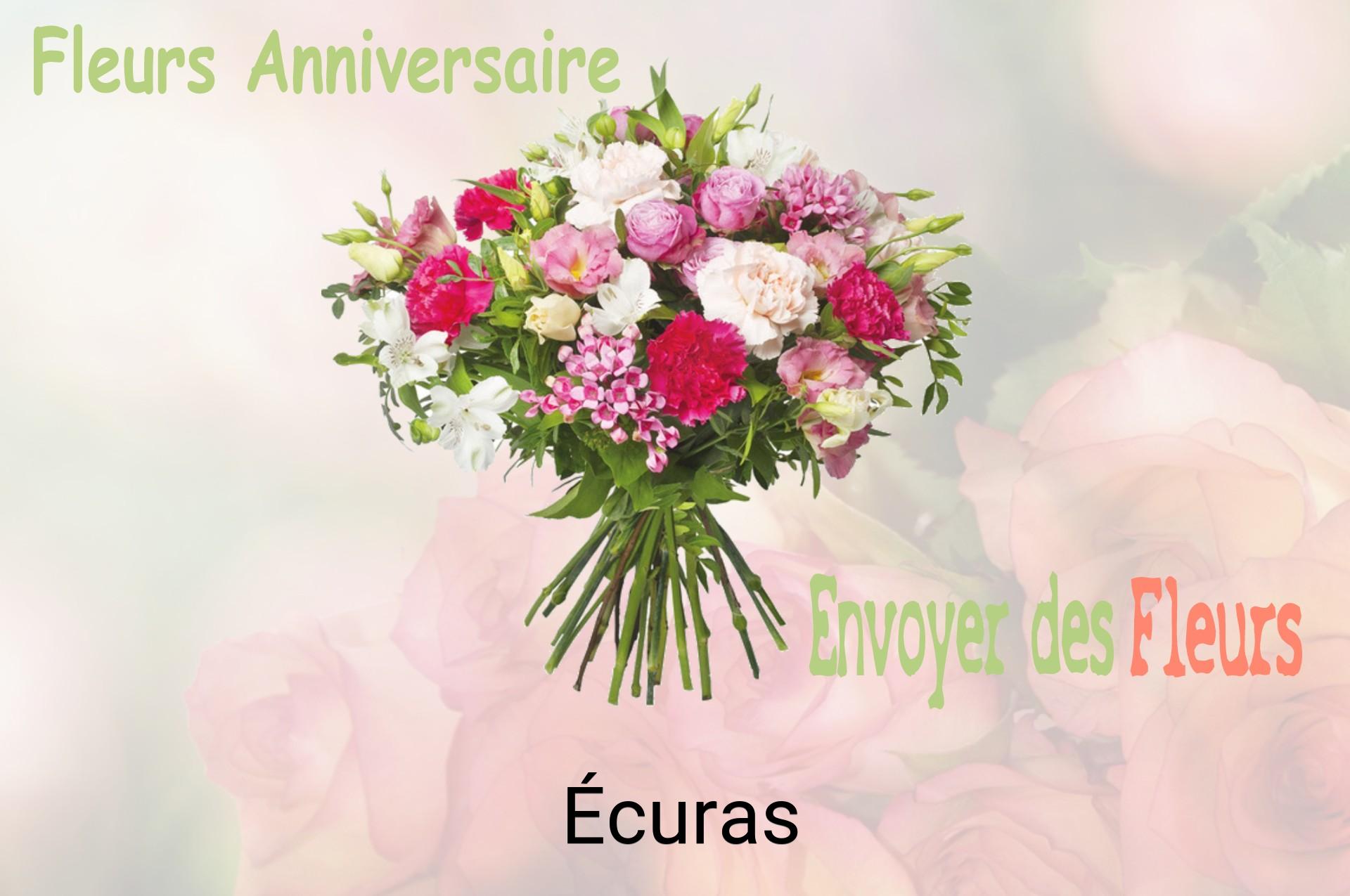 Bouquet de fleurs d’anniversaire livré à Écuras